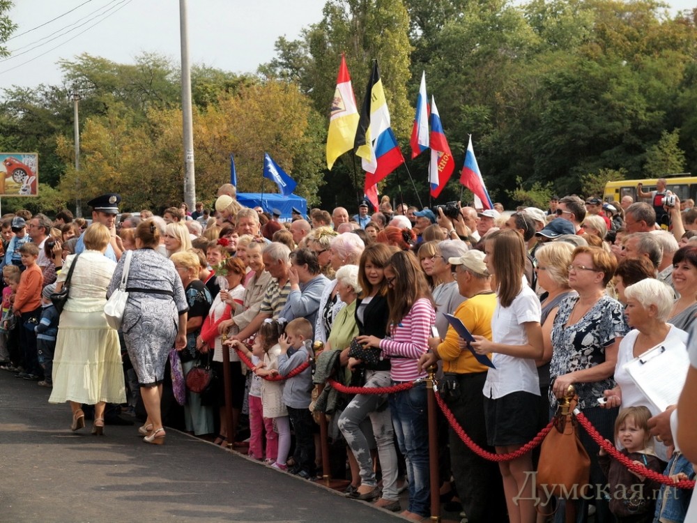 Одесса, 2012 г. Открытие памятника Суворову.